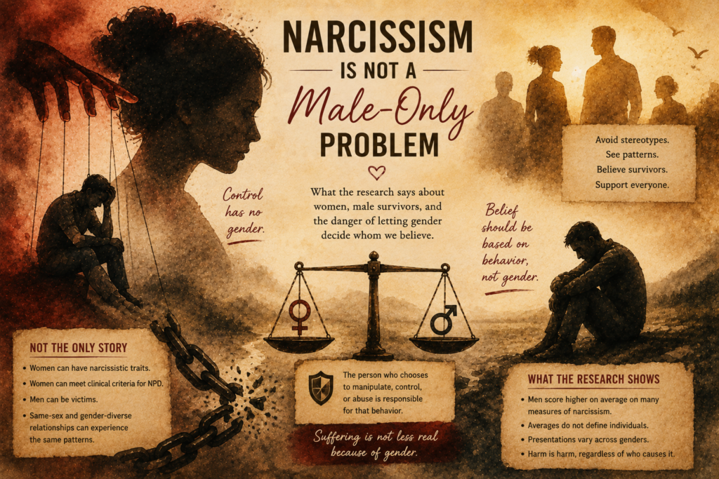 Narcissism Is Not a Male-Only Problem