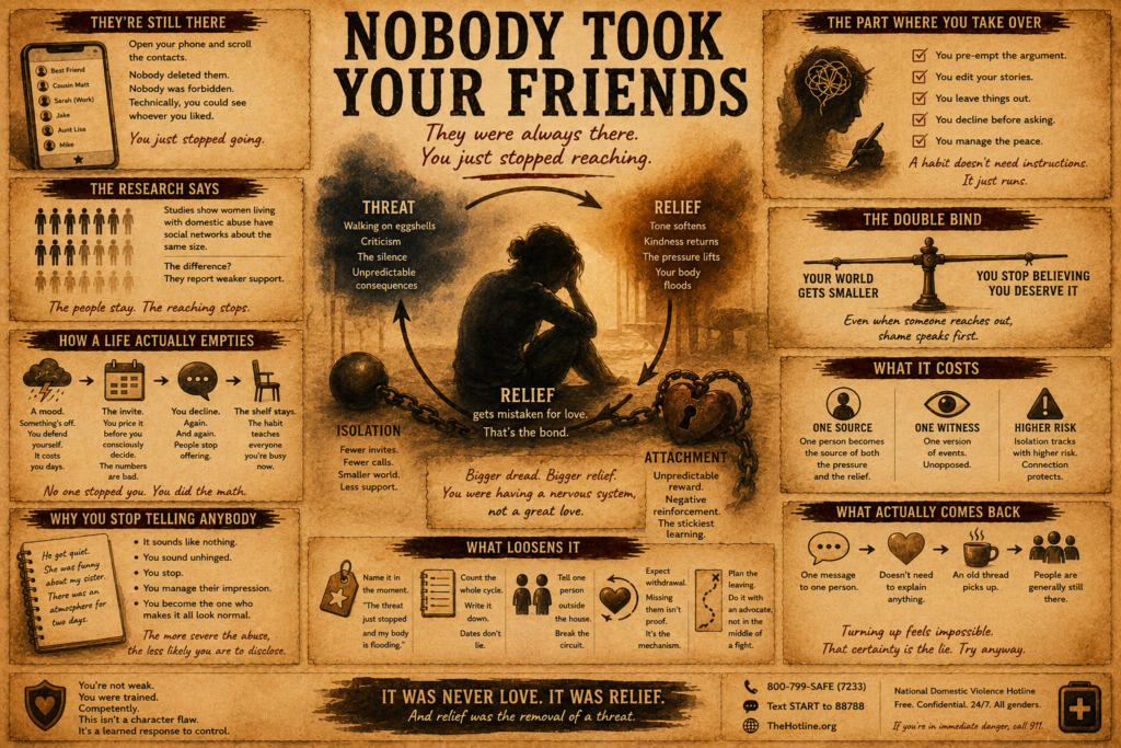 Nobody Took Your Friends