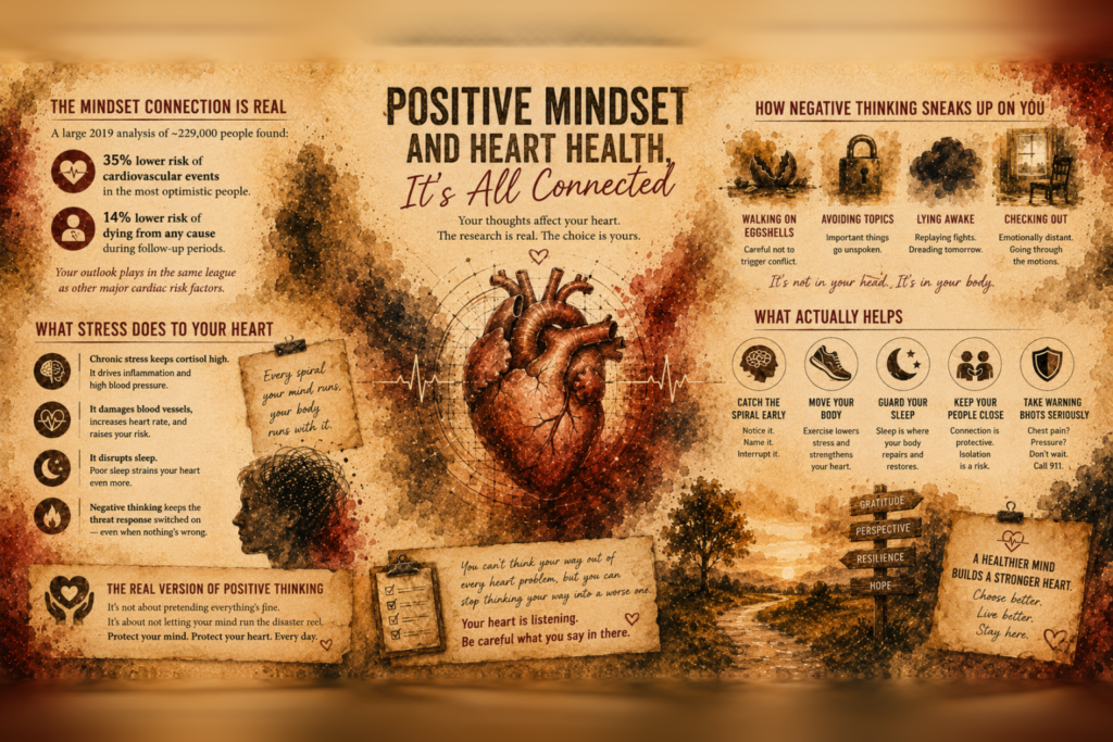 Positive mindset and heart health