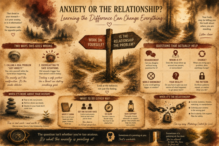 Is It Anxiety, or Is My Relationship Actually the Problem?