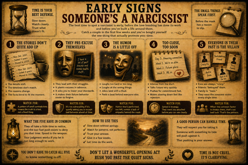 Early Signs Someone's a Narcissist