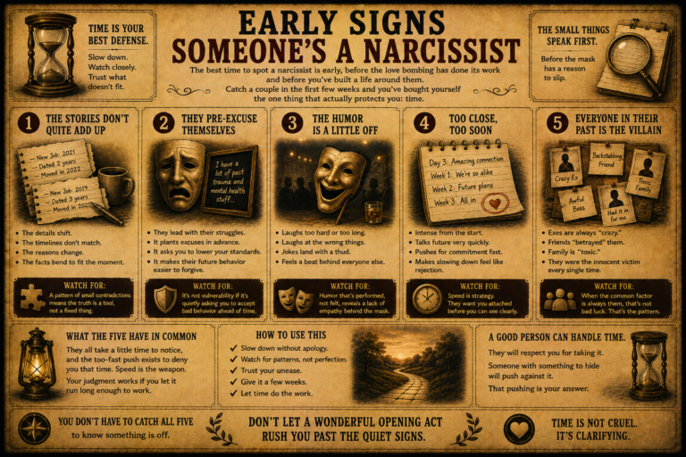 Early Signs Someone’s a Narcissist