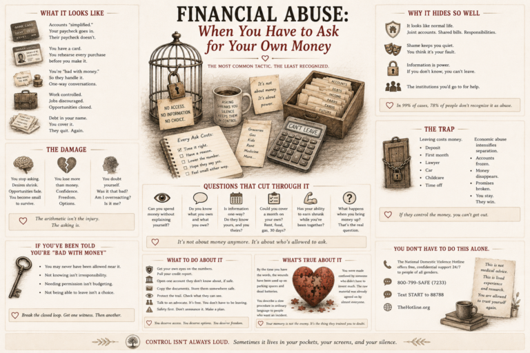 Financial Abuse: When You Have to Ask for Your Own Money