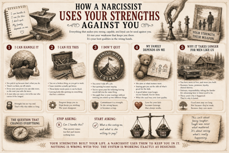 How a Narcissist Uses Your Strengths Against You