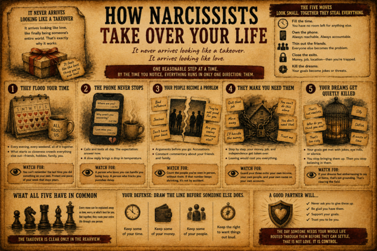 How Narcissists Take Over Your Life