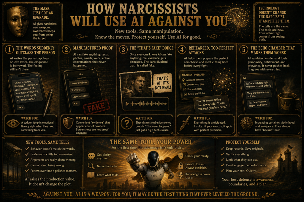 How Narcissists Will Use AI Against You
