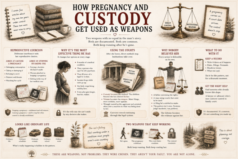 How Pregnancy and Custody Get Used as Weapons