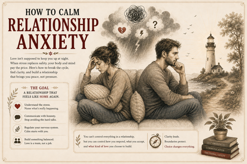 How to calm relationship anxiety