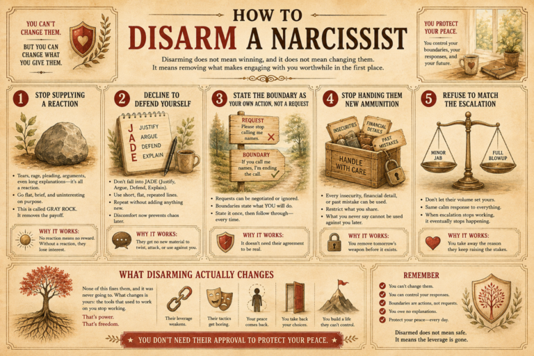 How to Disarm a Narcissist?