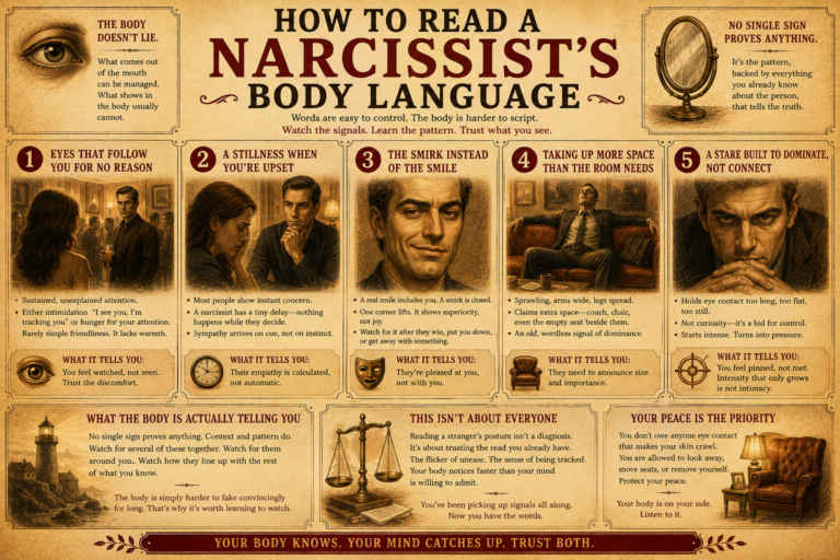 How to Read a Narcissist’s Body Language
