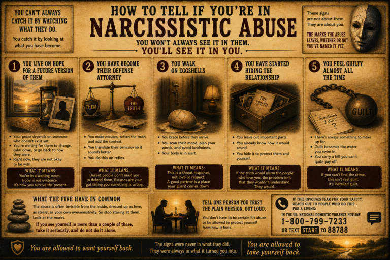 How to Tell If You’re in Narcissistic Abuse