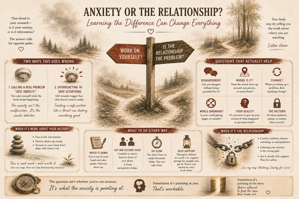 Is it anxiety, or is my relationship actually the problem