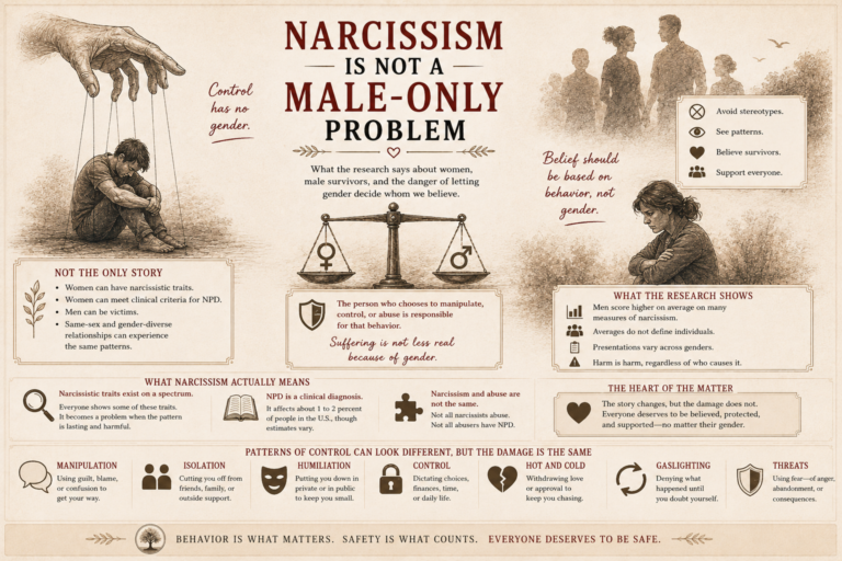 Narcissism Is Not a Male-Only Problem