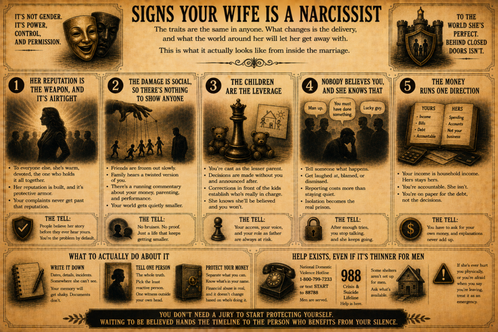 Signs Your Wife Is a Narcissist