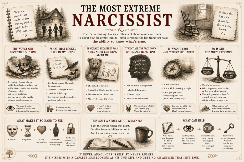 The most extreme narcissist