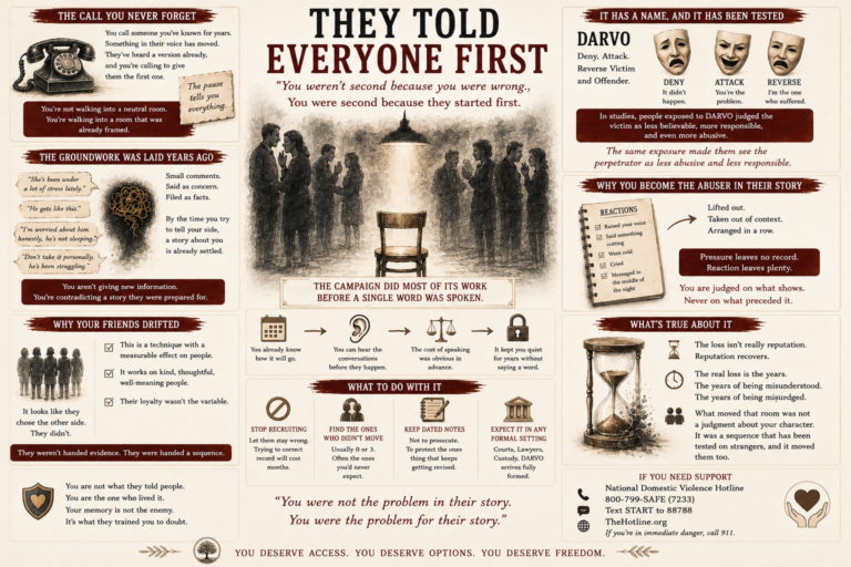 They Told Everyone First