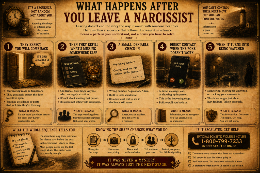 What Happens After You Leave a Narcissist