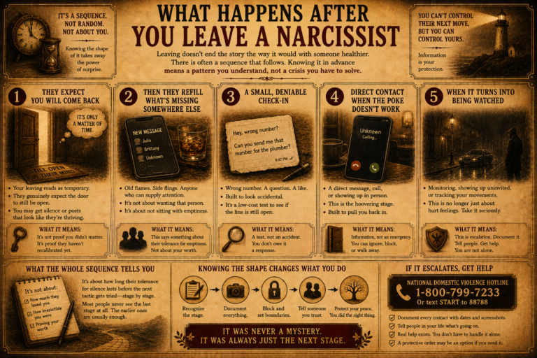 What Happens After You Leave a Narcissist