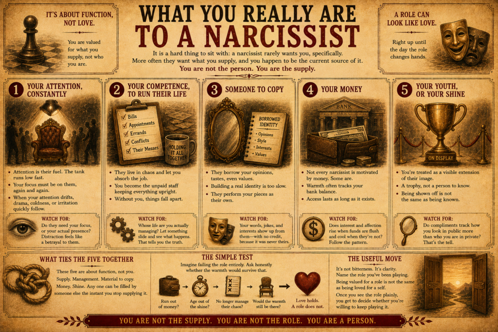 What You Really Are to a Narcissist