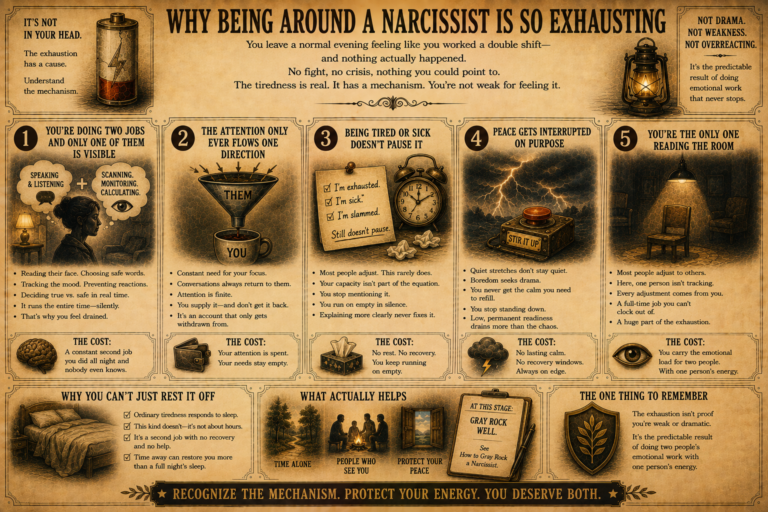 Why Being Around a Narcissist Is So Exhausting