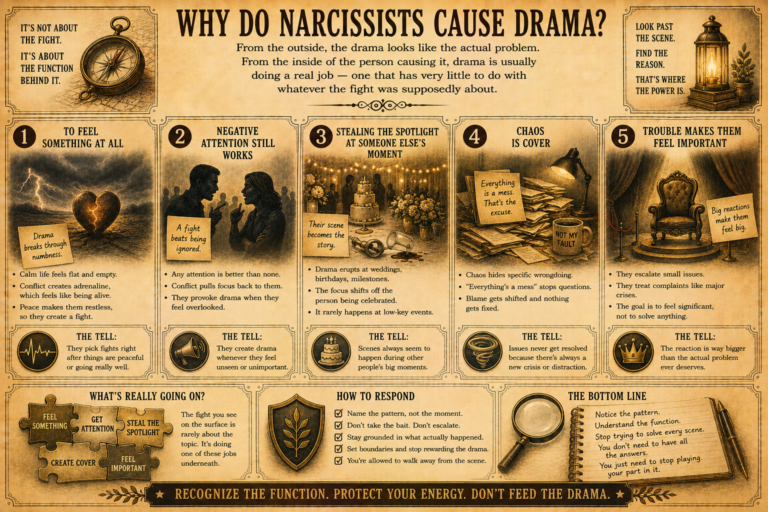 Why Do Narcissists Cause Drama?