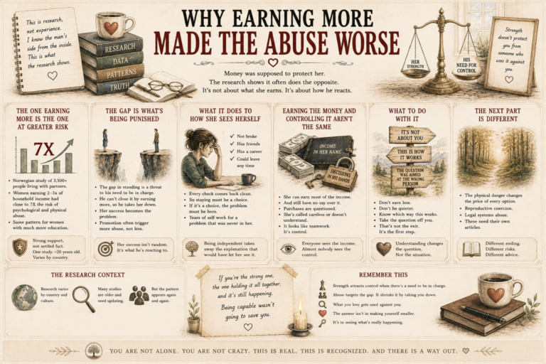 Why Earning More Made the Abuse Worse