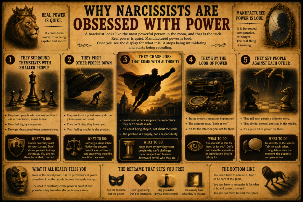 Why Narcissists Are Obsessed With Power