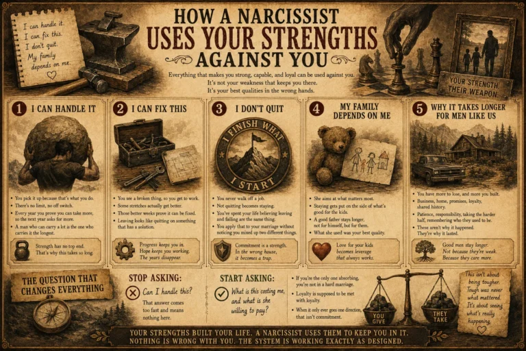 How a Narcissist Uses Your Strengths Against You