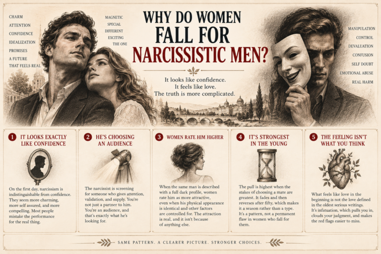Why Do Women Fall for Narcissistic Men?